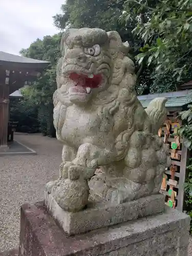 賀茂神社の狛犬