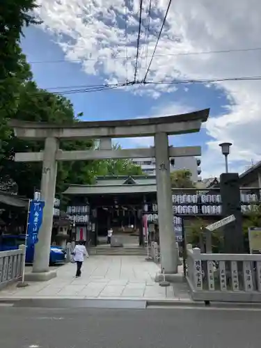 下谷神社の鳥居