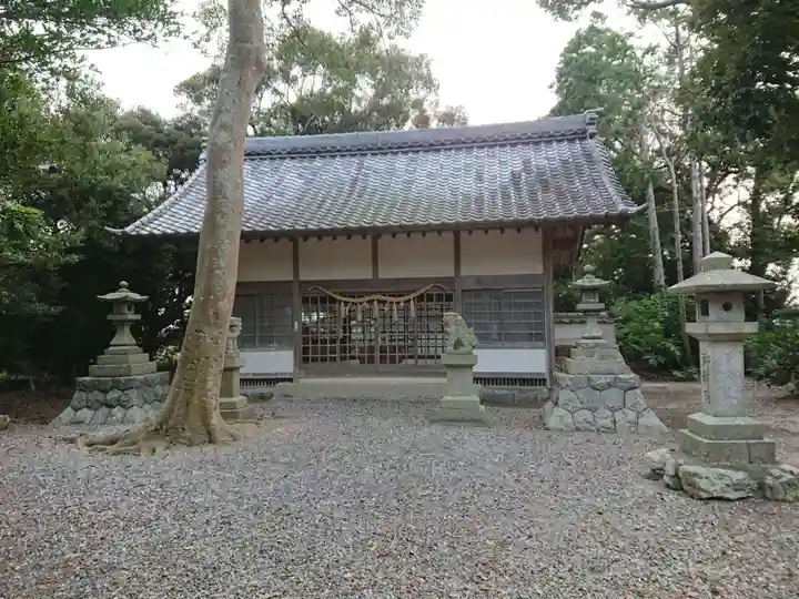 豊島神社の本殿・本堂