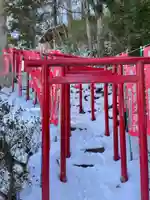 呑香稲荷神社の鳥居