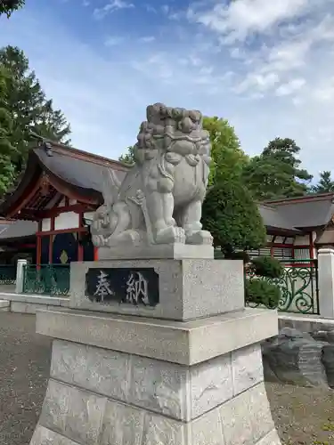 北海道護國神社の狛犬