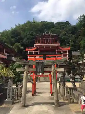 草戸稲荷神社の鳥居