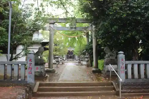 草刈大宮神社の鳥居