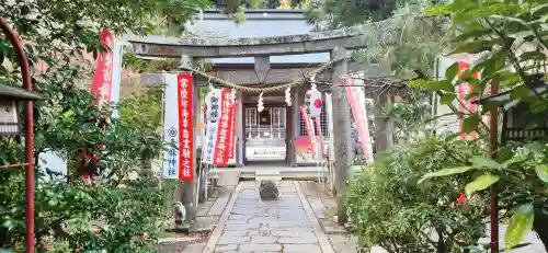青麻神社の鳥居
