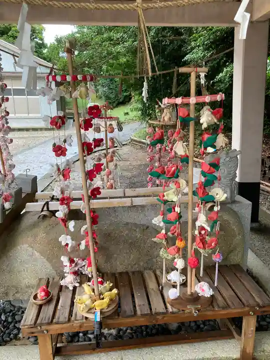 土呂八幡宮の手水舎