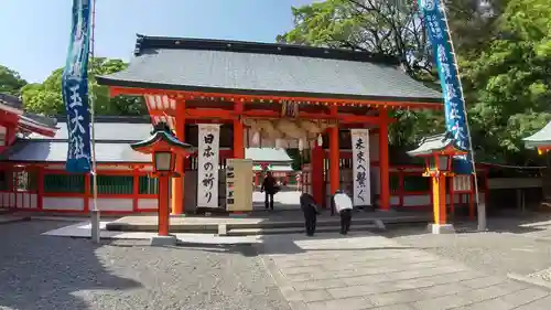 熊野速玉大社の山門・神門
