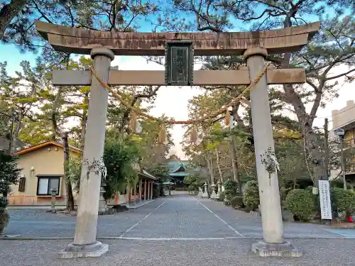 浜松八幡宮の鳥居