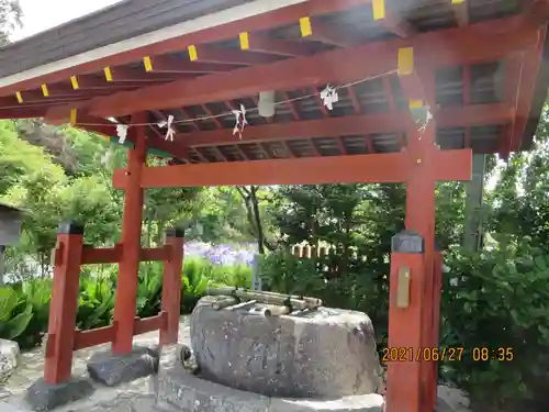 大鏑矢神社の手水