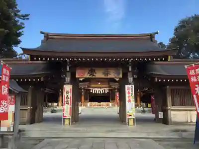 亀ケ池八幡宮の山門・神門