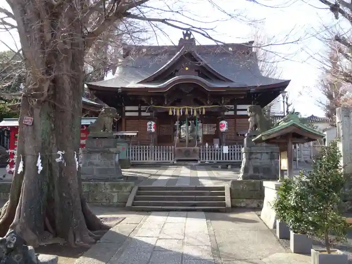 滝野川八幡神社の本殿・本堂