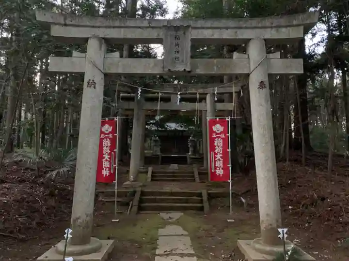 稲荷神社の鳥居