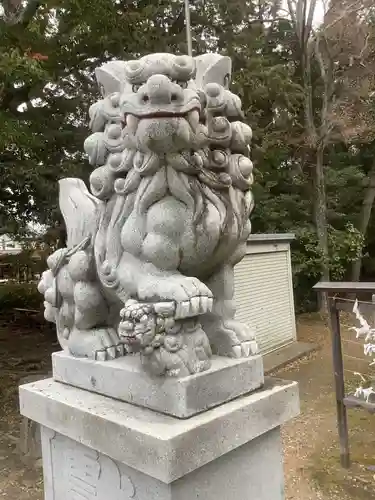 籠守勝手神社の狛犬