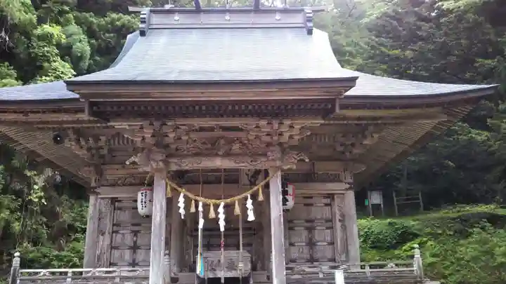 丹内山神社の本殿・本堂