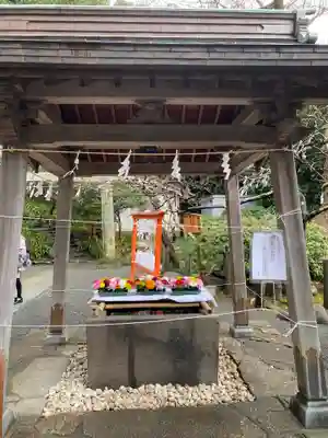荏柄天神社の手水舎