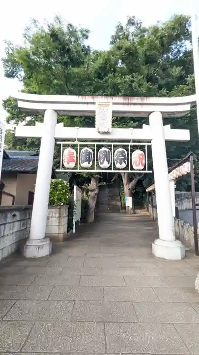 検見川神社の鳥居