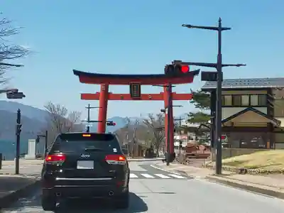 日光二荒山神社中宮祠の鳥居