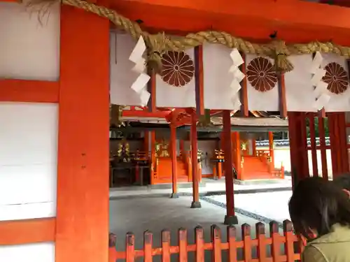 大原野神社の本殿・本堂