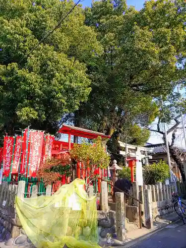 冨士八幡社の鳥居