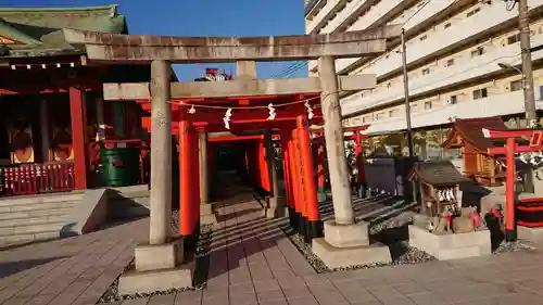 東京羽田 穴守稲荷神社の鳥居