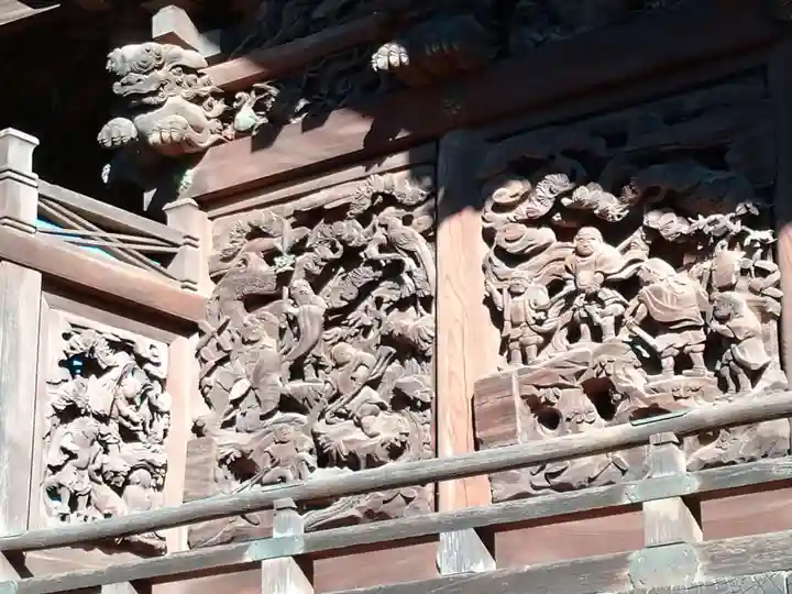 越谷香取神社の芸術