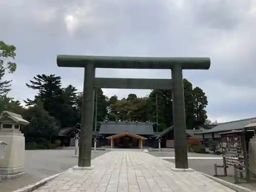 石川護國神社の鳥居