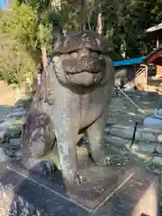 小幡八幡宮の狛犬