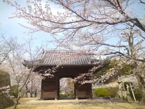 法輪寺の山門