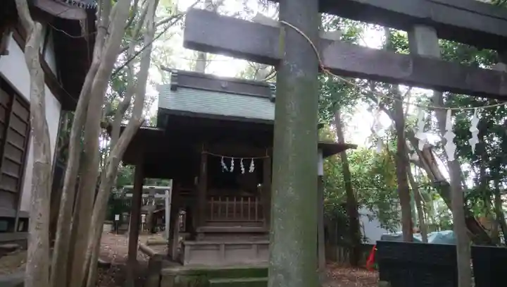 篠崎浅間神社の鳥居