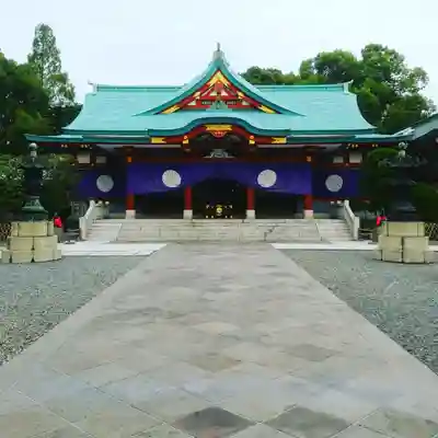 日枝神社の本殿・本堂