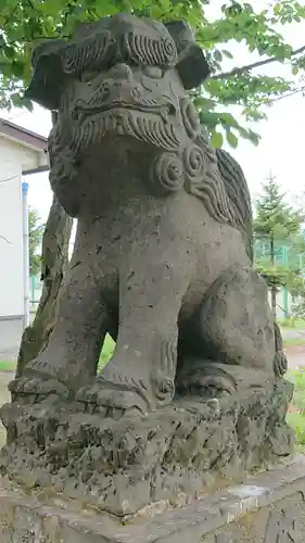 西当別神社の狛犬