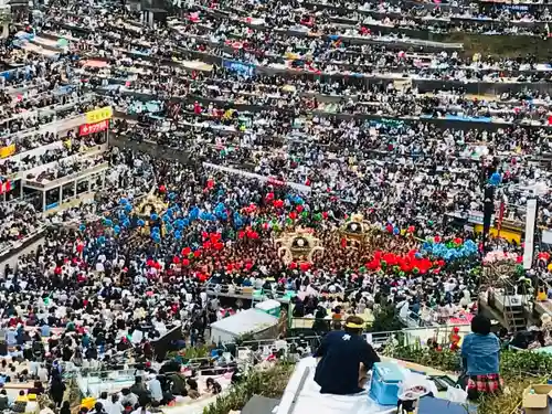 松原八幡神社のお祭り