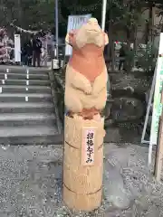 大縣神社の狛犬