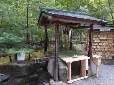 野宮神社の手水舎