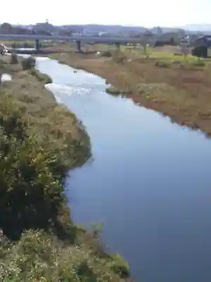 清水八幡宮の周辺