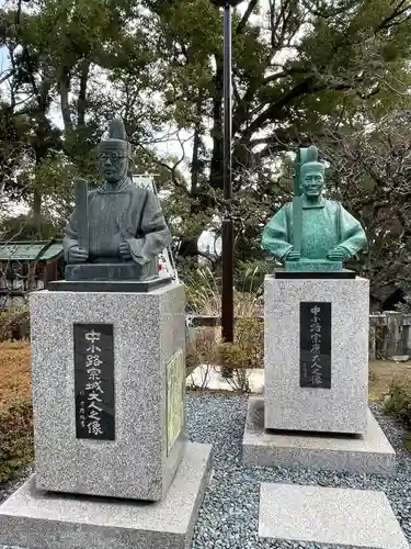 長岡天満宮の像