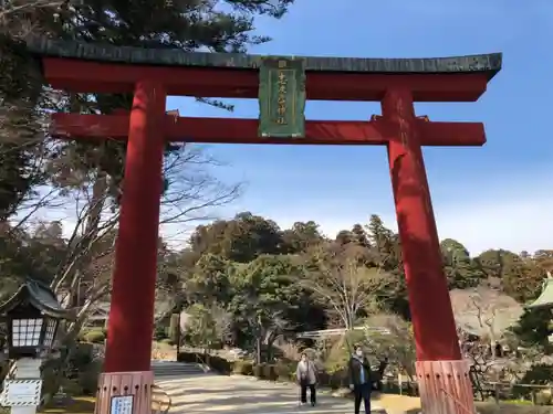 志波彦神社・鹽竈神社の鳥居