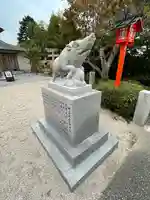 足立山妙見宮(御祖神社)の狛犬