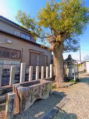 御日塚神社（追分）の手水舎