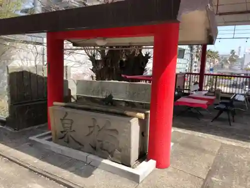 徳島眉山天神社の手水