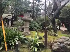 愛宕神社の庭園