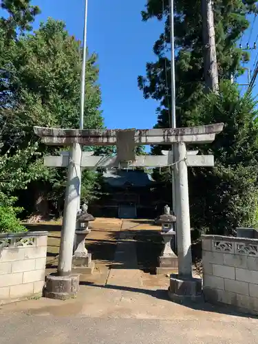 駒形神社の鳥居