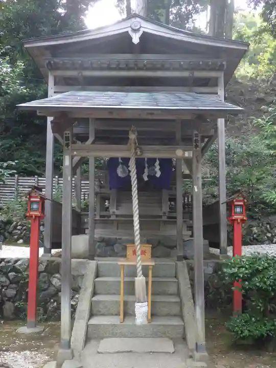 御髪神社の本殿・本堂