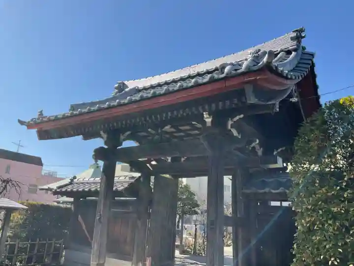 龍厳寺の山門・神門