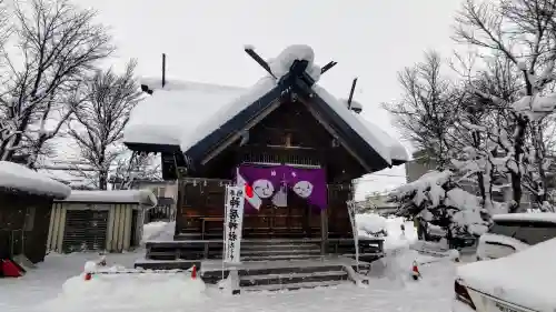 神居神社遥拝所の本殿