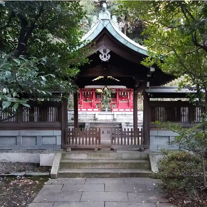 白金氷川神社の末社・摂社