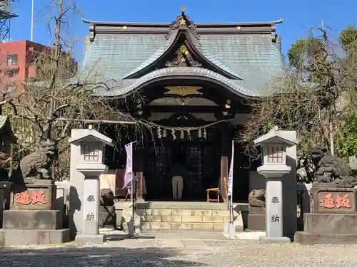 牛天神北野神社の本殿・本堂