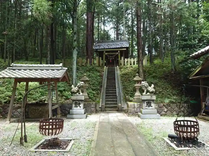 神明神社のその他建物