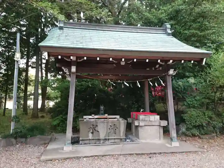 坂下神社の手水舎