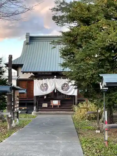 帯広三吉神社の本殿