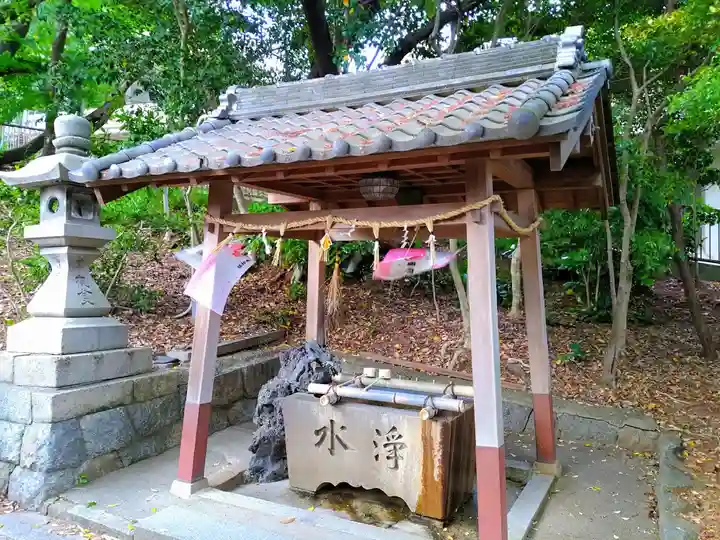 白山社(成岩白山神社)の手水舎